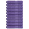 vidaXL saunalinad FROGN 10 tk, lilla, 80x200 cm, 360 g/m&sup2;