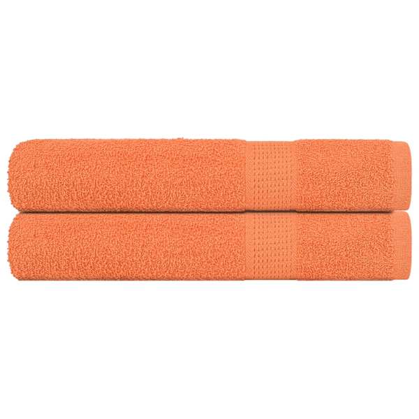 vidaXL saunalinad FROGN 2 tk, oranž, 80x200 cm, 360 g/m&sup2;