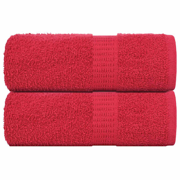 vidaXL pesur&auml;tikud KONNA 2 tk punased 30 x 30 cm 360 g/m&sup2;