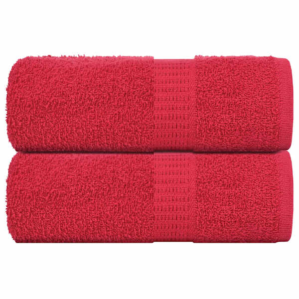 vidaXL k&uuml;lalister&auml;tikud KONNA 2 tk punased 30 x 50 cm 360 g/m&sup2;
