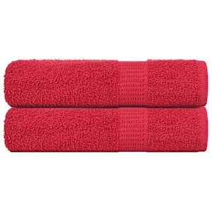 Ručníky do sprchy FROGN 2 ks červené 70x140 cm 360 g/m² - obrázek 1