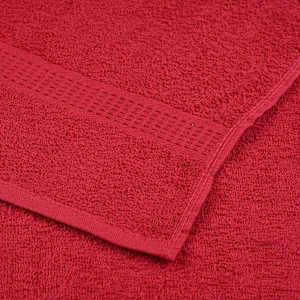 Ručníky FROGN 10 ks červené 100x150 cm 360 g/m² - obrázek 6
