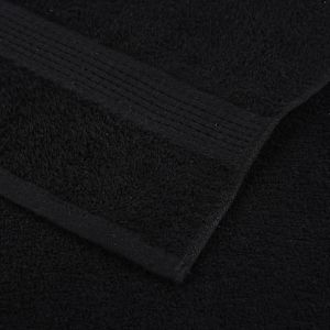 Ručníky FROGN 10 ks černé 30x30 cm 360 g/m² - obrázek 6