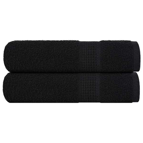 vidaXL k&auml;ter&auml;tikud KONNA 2 tk mustad 50 x 100 cm 360 g/m&sup2;