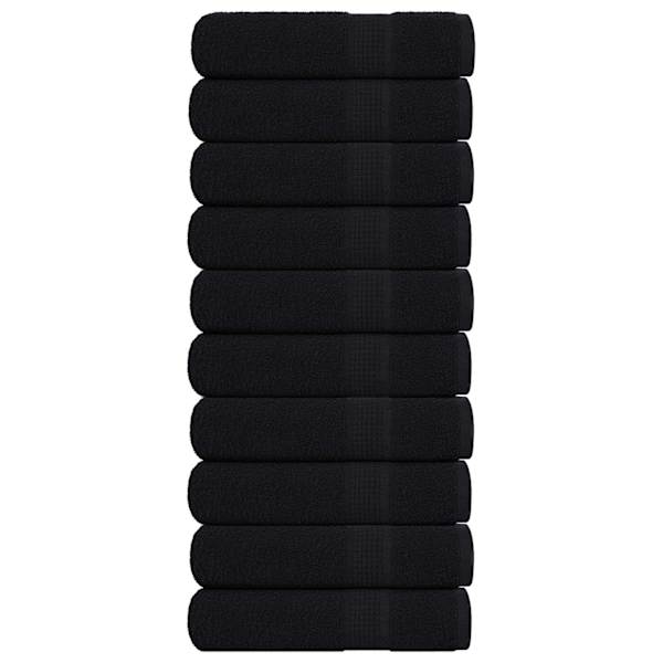 vidaXL k&auml;ter&auml;tikud FROGN 10 tk, must, 50x100 cm, 360 g/m&sup2;