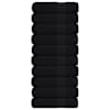 vidaXL du&scaron;ir&auml;tikud FROGN 10 tk, must, 70x140 cm, 360 g/m&sup2;