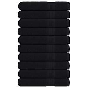 Brisače FROGN 10 kosov črne 100x200 cm 360 g/m²