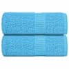 vidaXL pesur&auml;tikud KONNA 2 tk t&uuml;rkiissinine 30 x 30 cm 360 g/m&sup2;