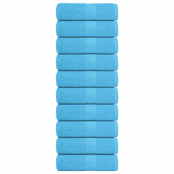 vidaXL k&uuml;lalister&auml;tikud KONNA 10 tk t&uuml;rkiissinine 30 x 50 cm 360 g/m&sup2;