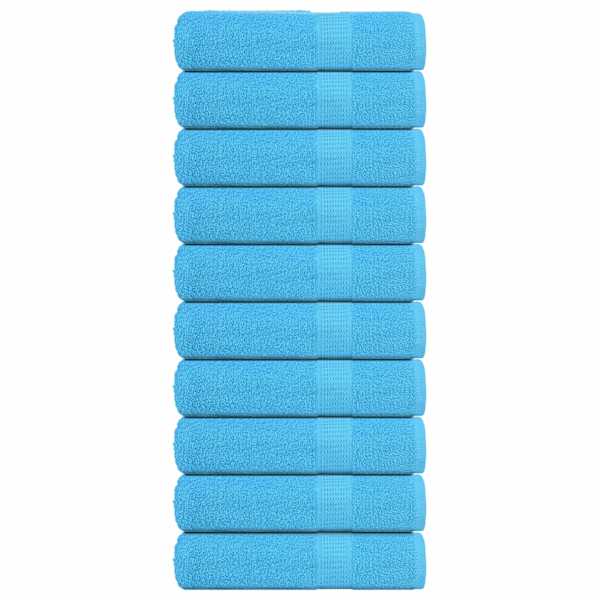 vidaXL k&auml;ter&auml;tikud FROGN 10 tk, t&uuml;rkiis, 50x100 cm, 360 g/m&sup2;