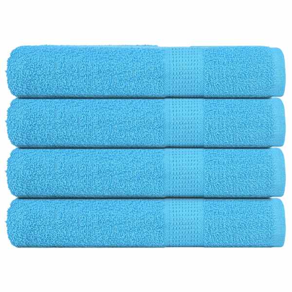 vidaXL r&auml;tikud FROGN 4 tk, t&uuml;rkiis, 100x200 cm, 360 g/m&sup2;
