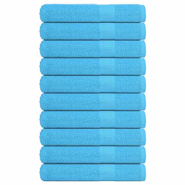 vidaXL r&auml;tikud FROGN 10 tk, t&uuml;rkiis, 100x200 cm, 360 g/m&sup2;