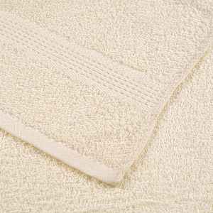 Ručníky FROGN 10 ks krémové 30x30 cm 360 g/m² - obrázek 6