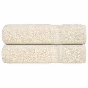 Ručníky do sprchy FROGN 2 ks krémové 70 x 140 cm 360 g/m² - obrázek 1