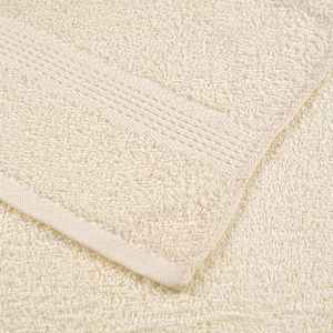 Ručníky do sprchy FROGN 10 ks krémové 70x140 cm 360 g/m² - obrázek 6