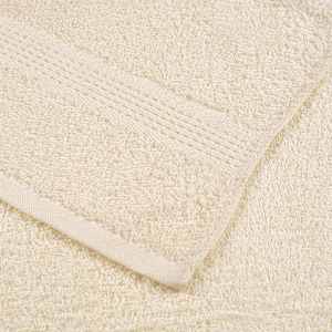 Saunové osušky FROGN 10 ks krémové 80x200 cm 360 g/m² - obrázek 6