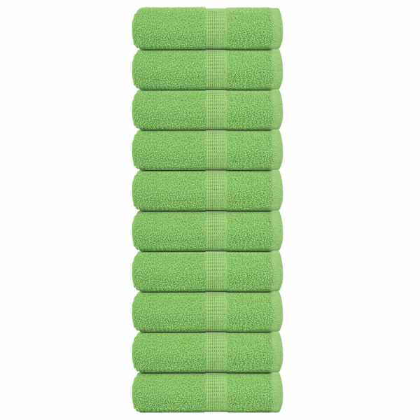 vidaXL pesur&auml;tikud FROGN 10 tk, &otilde;unaroheline, 30x30 cm, 360 g/m&sup2;