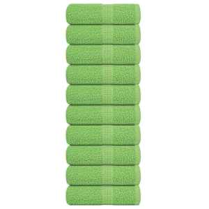 Ručníky FROGN 10 ks jablečně zelené 30x30 cm 360 g/m² - obrázek 1