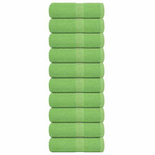 vidaXL k&uuml;lalister&auml;tikud KONNA 10 tk &otilde;unarohelised 30 x 50 cm 360 g/m&sup2;