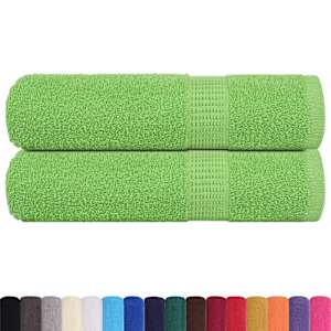 Ručníky do sprchy FROGN 2 ks jablečně zelené 70 x 140 cm 360 g/m² - obrázek 2