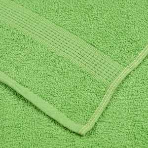 Ručníky do sprchy FROGN 2 ks jablečně zelené 70 x 140 cm 360 g/m² - obrázek 6