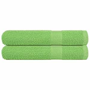 Savna brisače FROGN 2 kosa jabolčno zelene 80x200 cm 360 g/m²