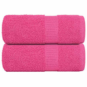 vidaXL pesur&auml;tikud KONNAM&Auml;NG 2 tk roosad 30 x 30 cm 360 g/m&sup2;