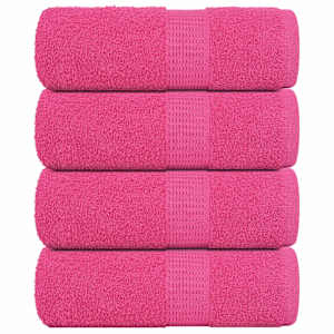 Pralne brisače FROGN 4 kosi roza 30x30 cm 360 g/m²