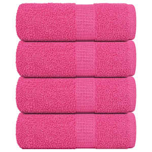 Brisače za goste FROGN 4 kosi roza 30x50 cm 360 g/m²