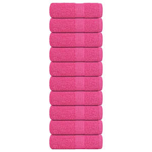 Brisače za goste FROGN 10 kosov roza 30x50 cm 360 g/m²