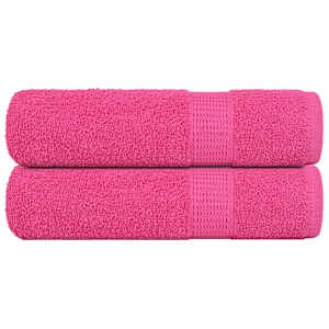 Brisače za roke FROGN 2 kosa roza 50x100 cm 360 g/m²