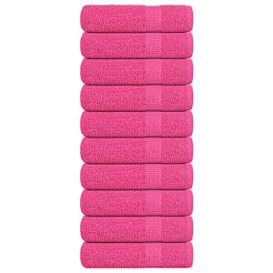 Brisače za tuširanje FROGN 10 kosov roza 70x140 cm 360 g/m²