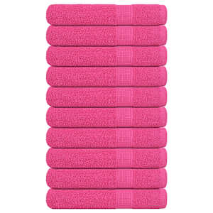 Savna brisače FROGN 10 kosov roza 80x200 cm 360 g/m²