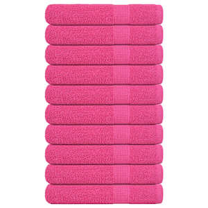 Brisače FROGN 10 kosov roza 100x200 cm 360 g/m²