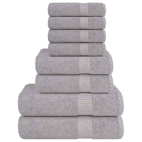 vidaXL 8-osaline r&auml;tikukomplekt FROGN hall, 360 g/m&sup2;