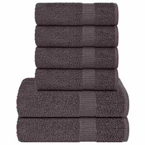 vidaXL 6-osaline k&auml;ter&auml;tikukomplekt KONN, antratsiithall, 360 g/m&sup2;