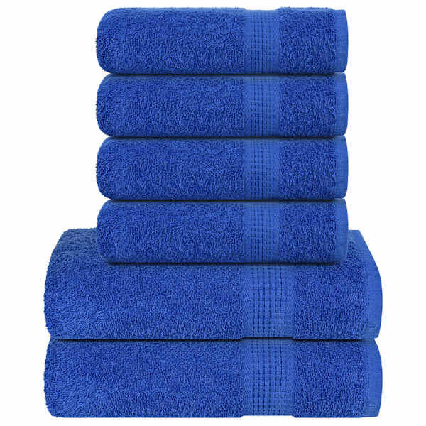 vidaXL 6-osaline r&auml;tikukomplekt FROGN sinine, 360 g/m&sup2;