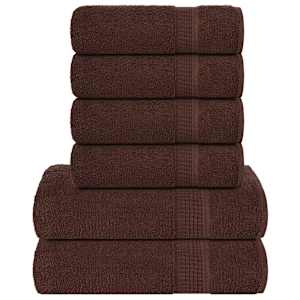 6-delni komplet brisač FROGN rjave barve 360 g/m²