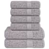 vidaXL 6-osaline r&auml;tikukomplekt FROGN hall, 360 g/m&sup2;