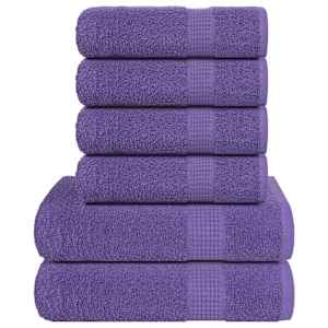 6-delni komplet brisač FROGN vijoličen 360 g/m²