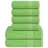 vidaXL 6-osaline r&auml;tikukomplekt FROGN &otilde;unaroheline, 360 g/m&sup2;
