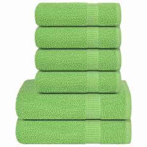 vidaXL 6-osaline r&auml;tikukomplekt FROGN &otilde;unaroheline, 360 g/m&sup2;