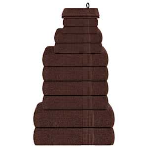 12-delni komplet brisač FROGN rjave barve 360 g/m²