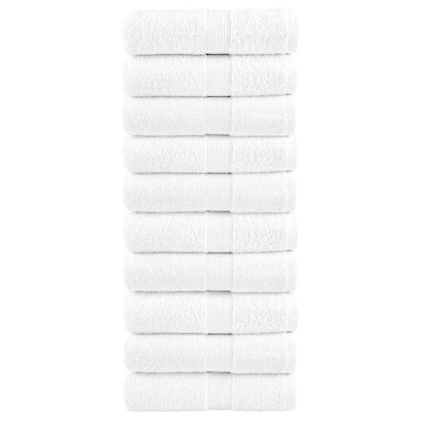 vidaXL premium-klassi k&uuml;lalister&auml;tikud SOLUND 10 tk valged 30 x 50 cm 600 g/m&sup2;