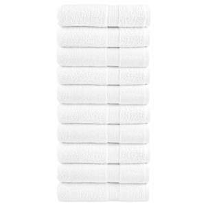 Prémiové osušky SOLUND 10 ks bílé 100x150 cm 600 g/m² - obrázek 1