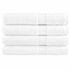 vidaXL saunalina SOLUND 4 tk, valge, 80 x 200 cm, 600 gsm