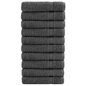 Prémiové ručníky SOLUND 10 ks antracitové 50x100 cm 600 g/m² - obrázek 1