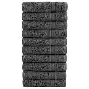 Premium kopalne brisače SOLUND 10 kos antracit 100x150cm 600gsm