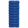 vidaXL premium-klassi pesur&auml;tikud SOLUND 10 tk sinised 30 x 30 cm 600 g/m&sup2;