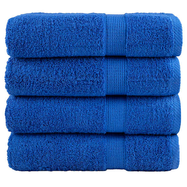 vidaXL premium-klassi k&auml;ter&auml;tikud SOLUND 4 tk sinised 50 x 100 cm 600 g/m&sup2;